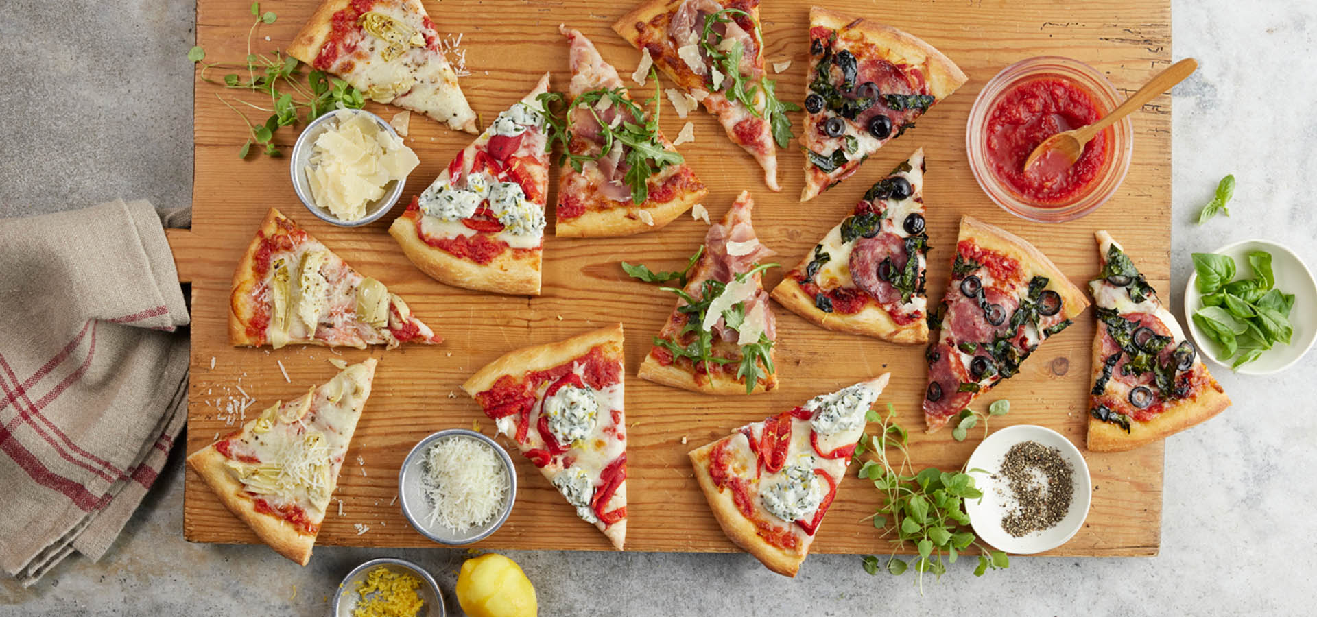 Regional Italian Pizzas