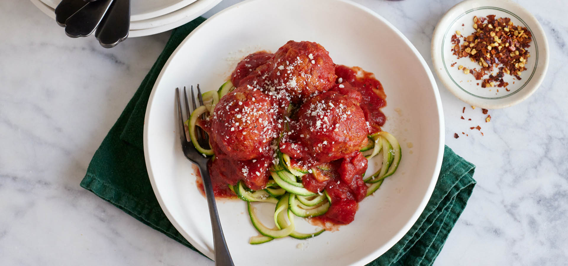 Sicilian-Style Sheet Pan Meatballs