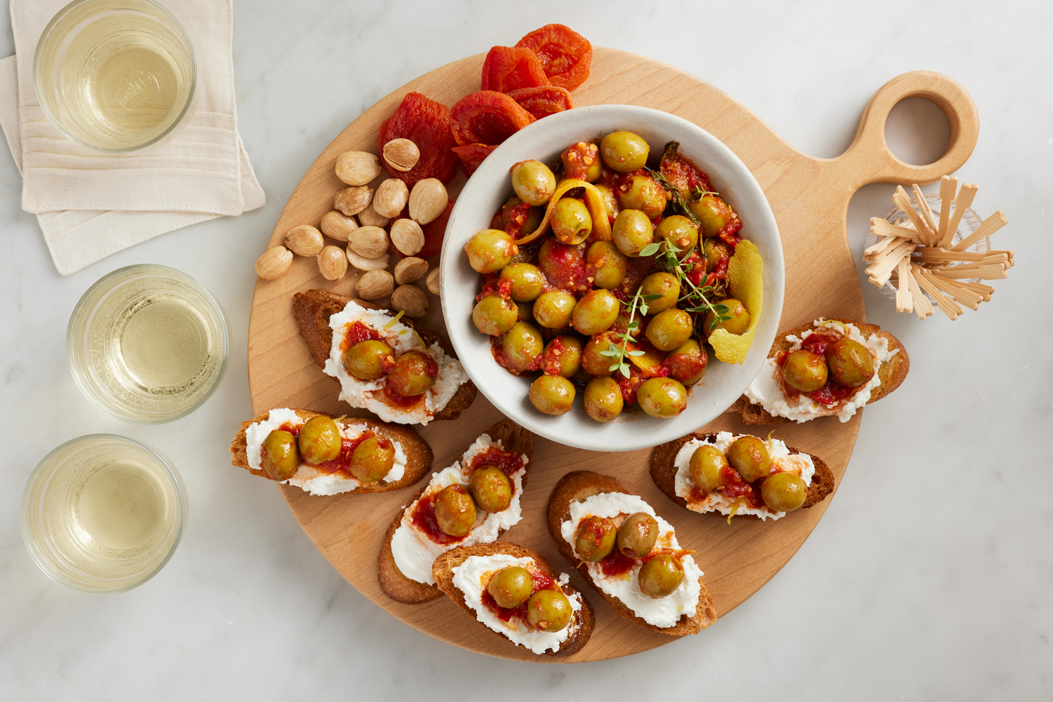 Calabrian Chili Marinated Olives
